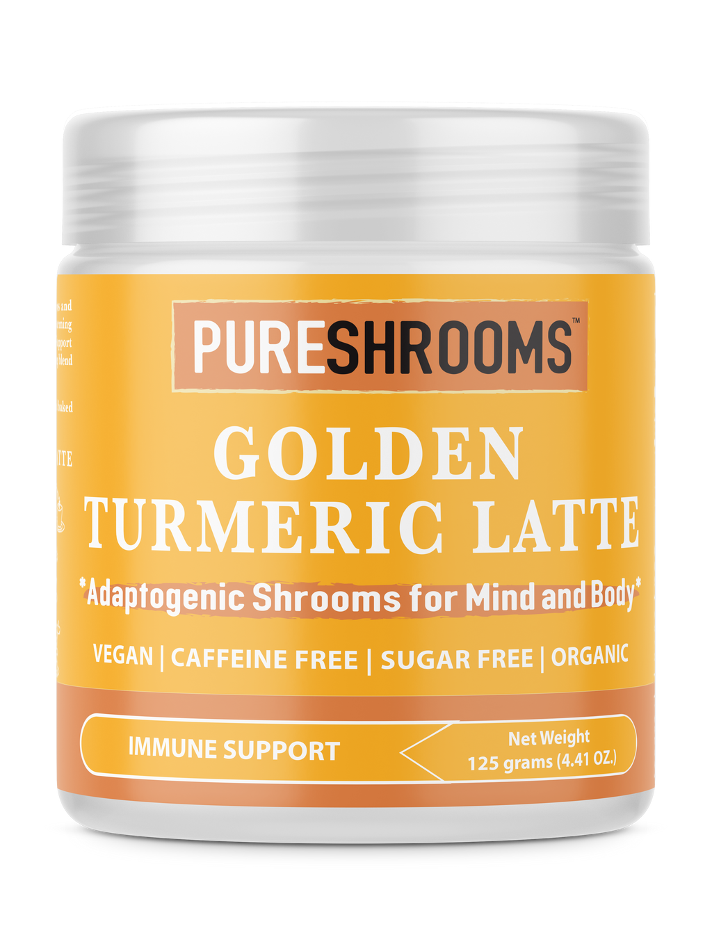 PureShrooms Inc. - PureShrooms Turmeric Latte w/ Lion's Mane & Turkey Tail