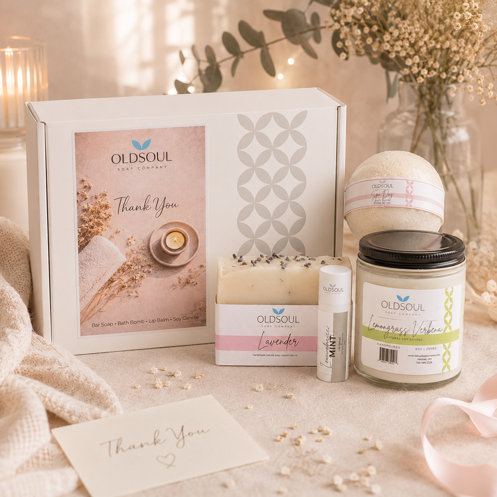 Old Soul Soap Company Inc. - Special Occasion Gift Box: Happy Birthday Yellow