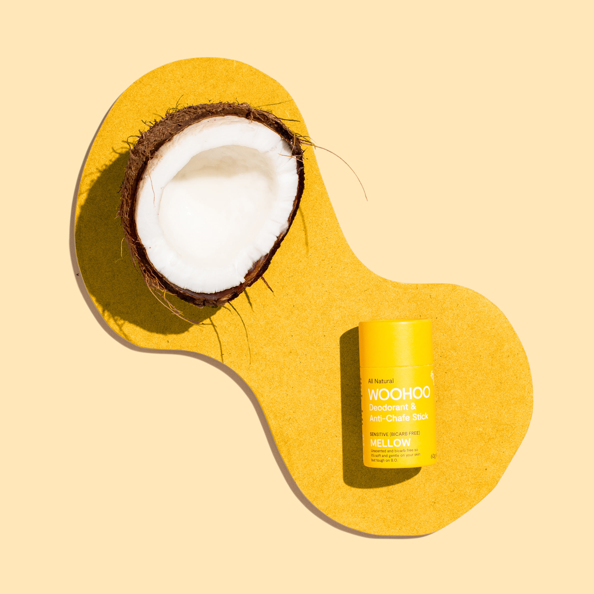 Woohoo Body - Woohoo Deodorant & Anti-Chafe Stick (Mellow) 60g
