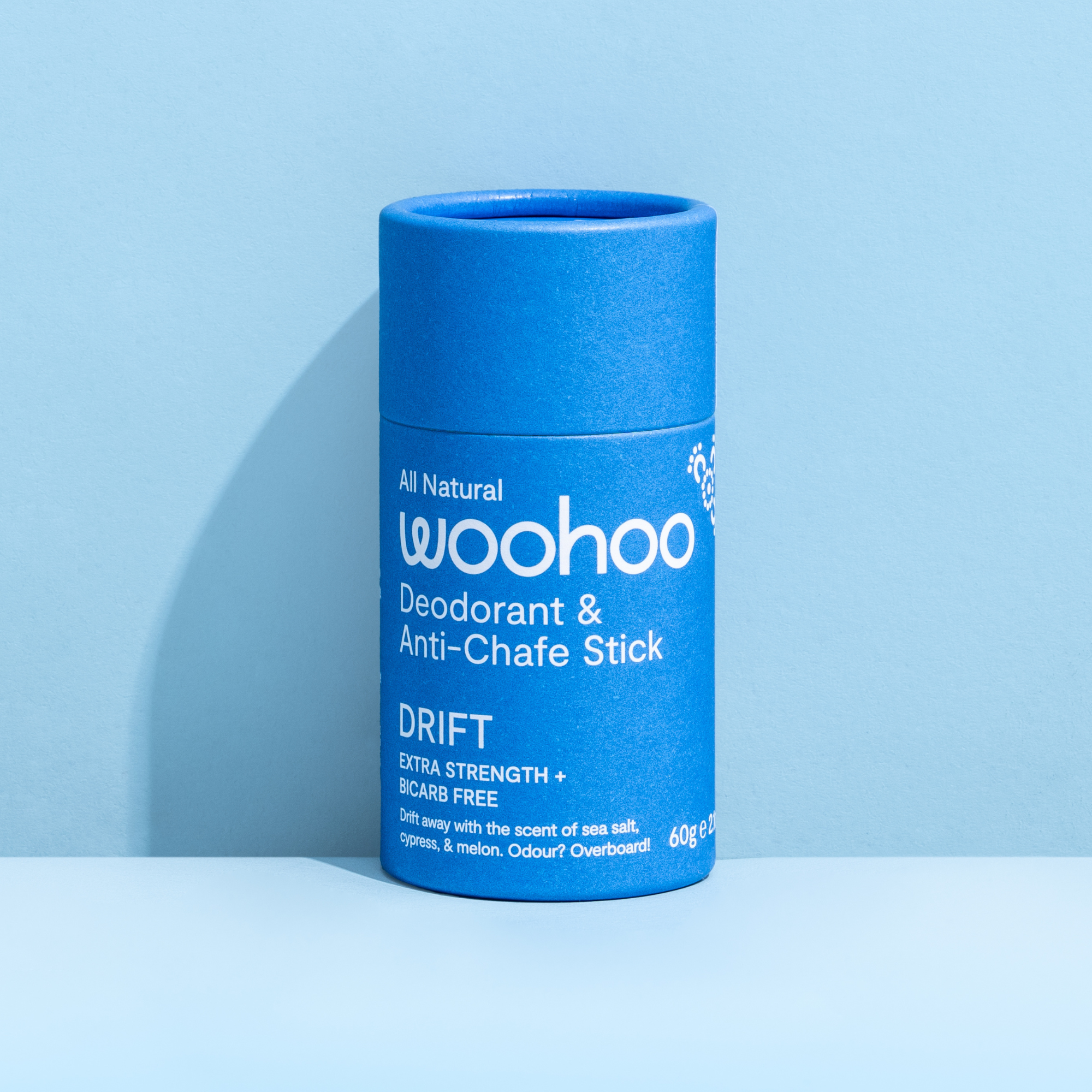 Woohoo Body - Woohoo Natural Deodorant & Anti-Chafe Stick (Drift) 60g