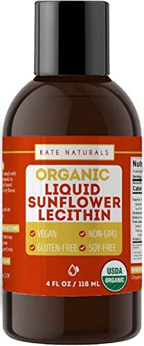 Kate Naturals - Organic Sunflower Lecithin Liquid