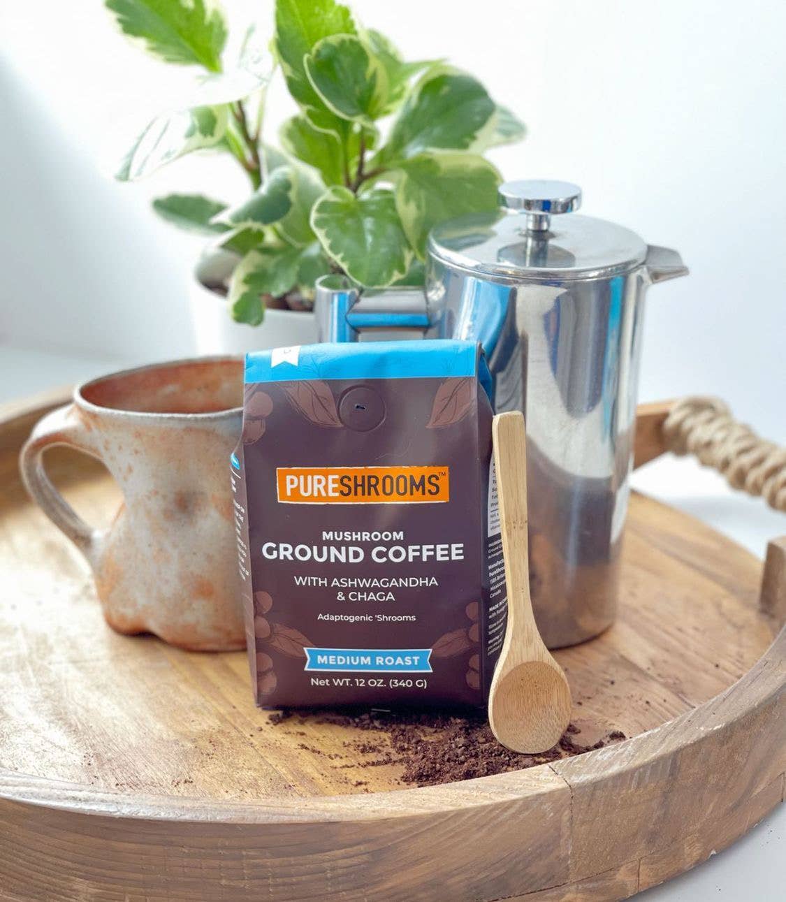 PureShrooms Inc. - PureShrooms Balance & Defend Mushroom Ground Coffee