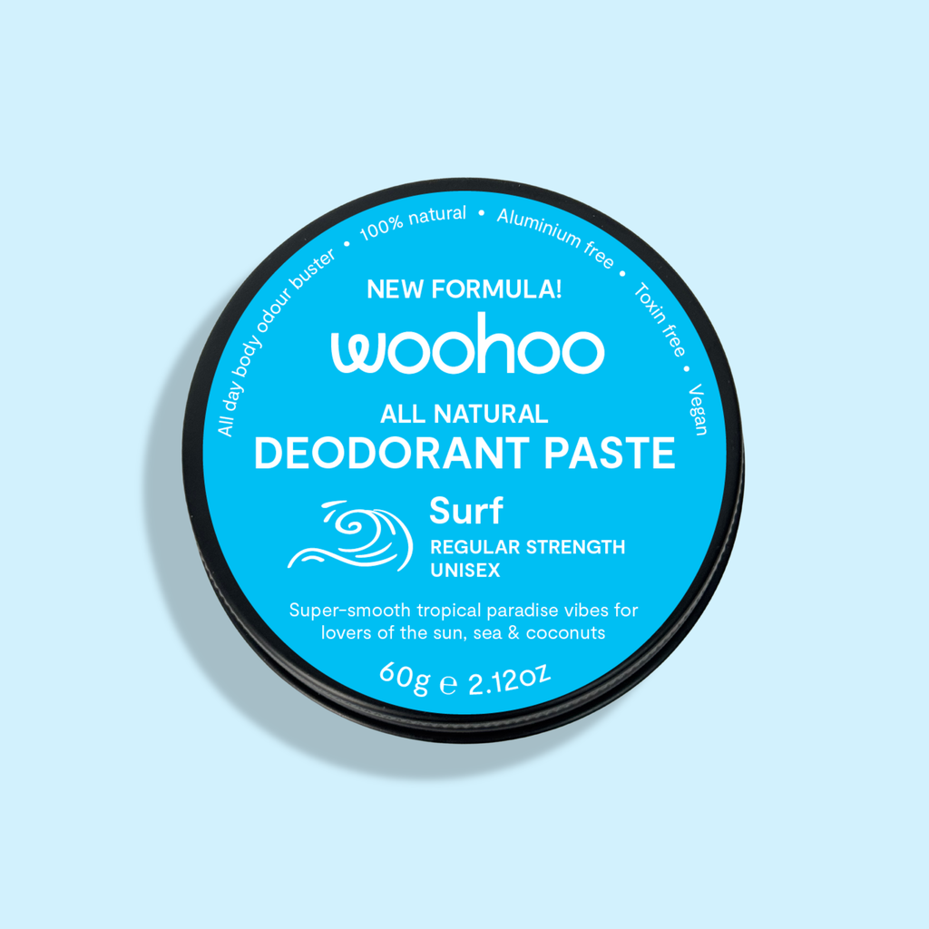 Woohoo Body - Woohoo All Natural Deodorant Paste (Surf) 60g - NEW FORMULA