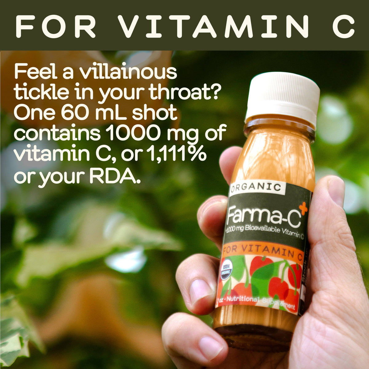 Greenhouse - Greenhouse Farma-C + Wellness Shot for Vitamin C: Twelve Pack