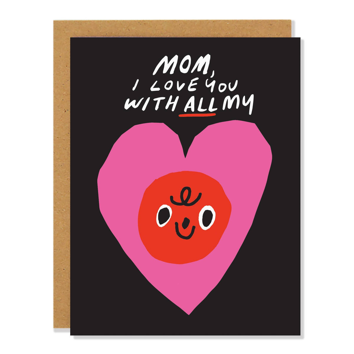 Badger & Burke - Mother's Day Heart - Mother's Day Greeting Card