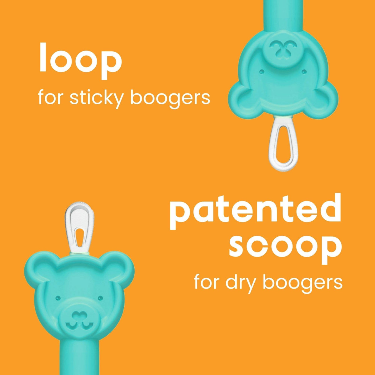 oogiebear - Oogiebear two pack with case: Raspberry and Seafoam