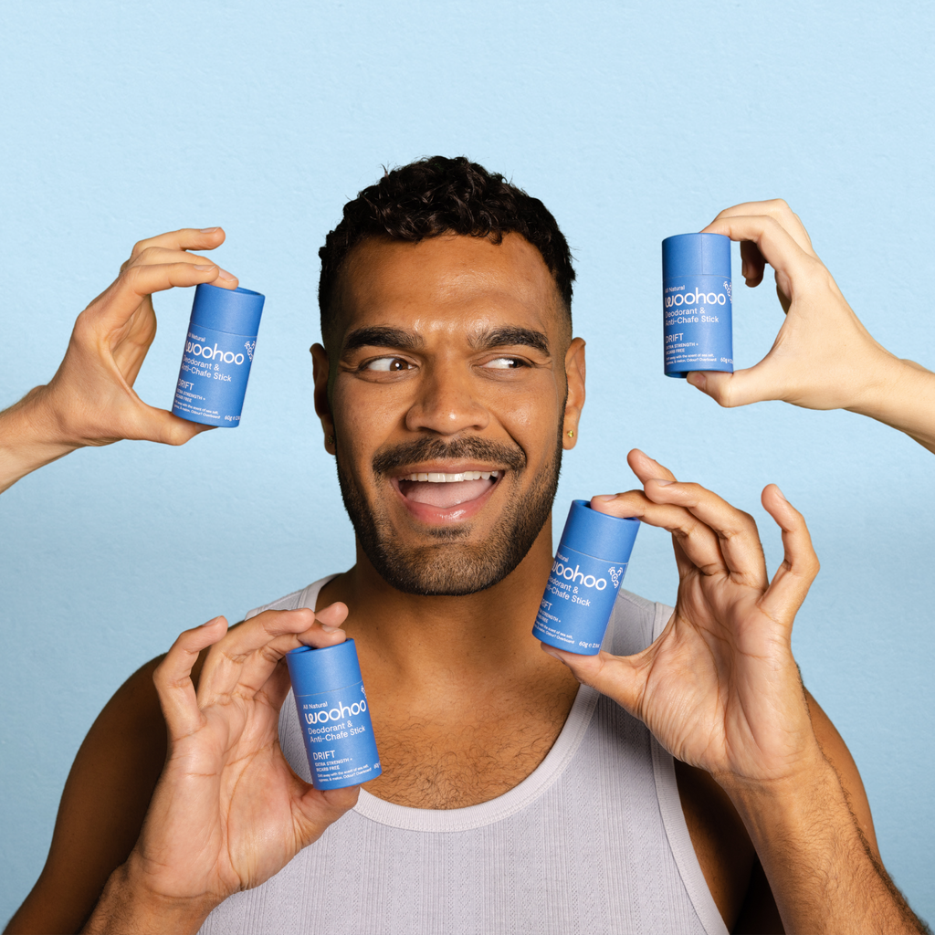 Woohoo Body - Woohoo Natural Deodorant & Anti-Chafe Stick (Drift) 60g