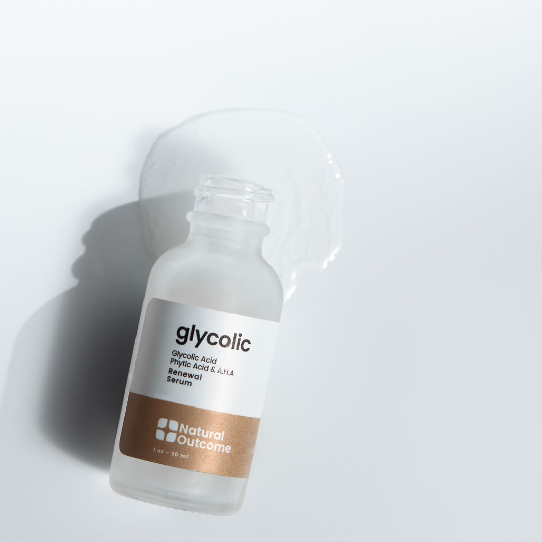 Natural Outcome Skincare - Glycolic Acid Facial Serum - Renewal Face Serum