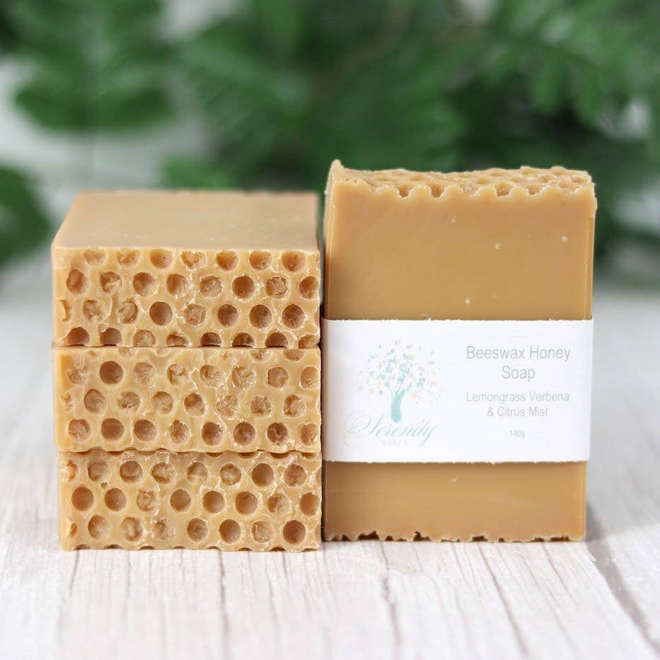 Serenity Soaps - Beeswax Honey Soap