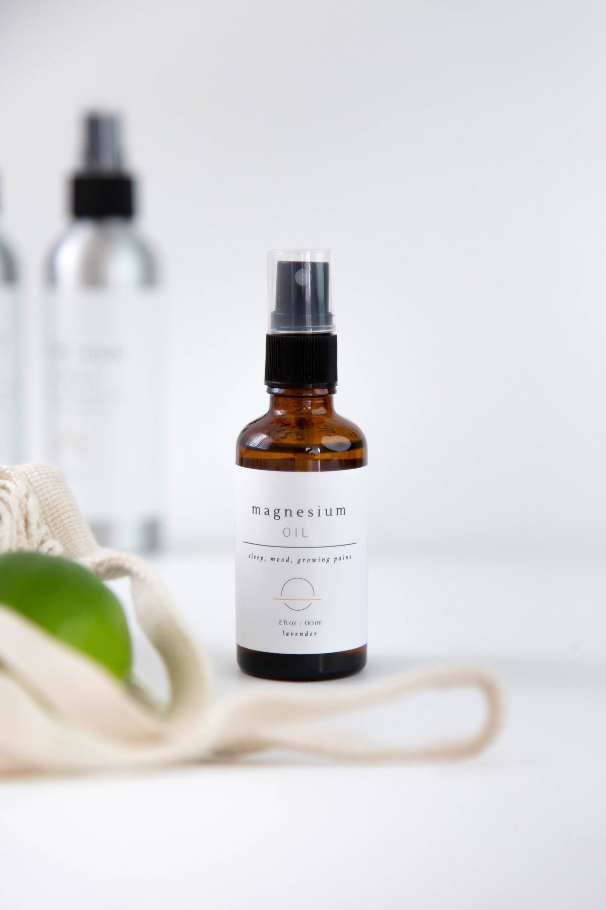 Given + Gather - Magnesium Spray: Lavender Essential Oil / 3.34 oz/100ml