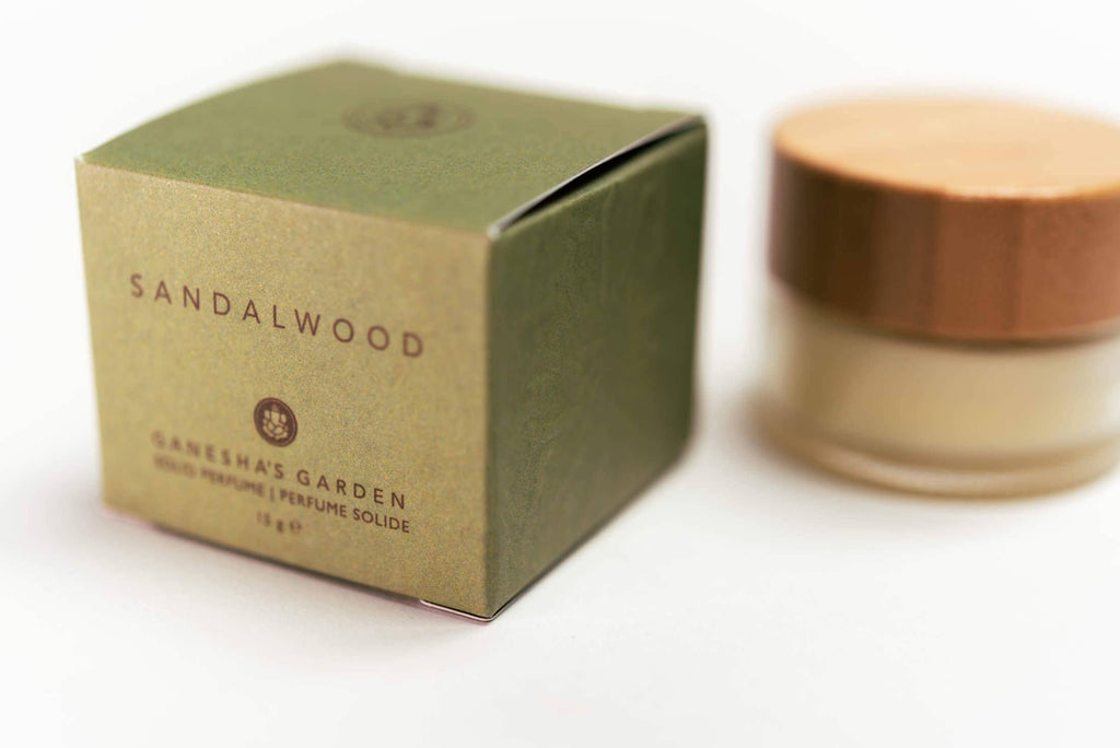 Between Heaven & Earth Mfg. - Ganesha's Garden Sandalwood Solid Perfume