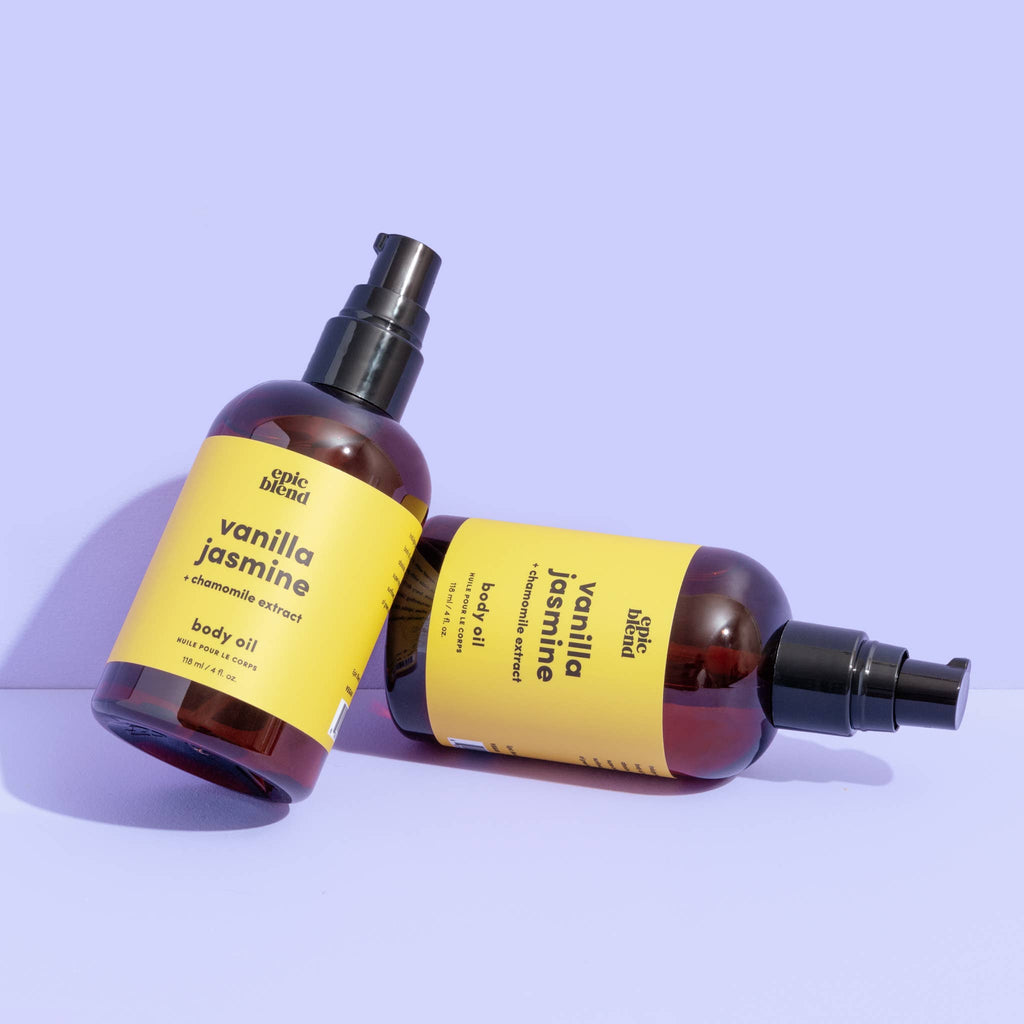 Epic Blend - Vanilla Jasmine Body Oil: 4oz