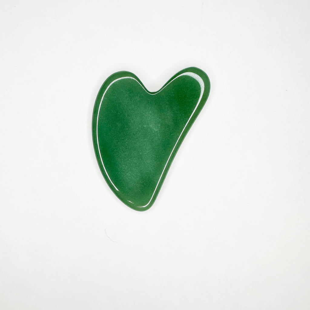 Smile Boutiques - Natural Gua Sha Stone - Facial Massager Stone: Amethyst