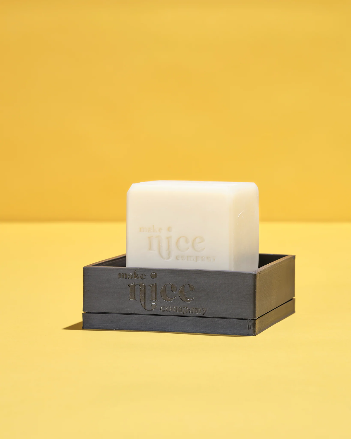 Make Nice Company - Soap Tray [Plant-based]: Speckled White / Regular