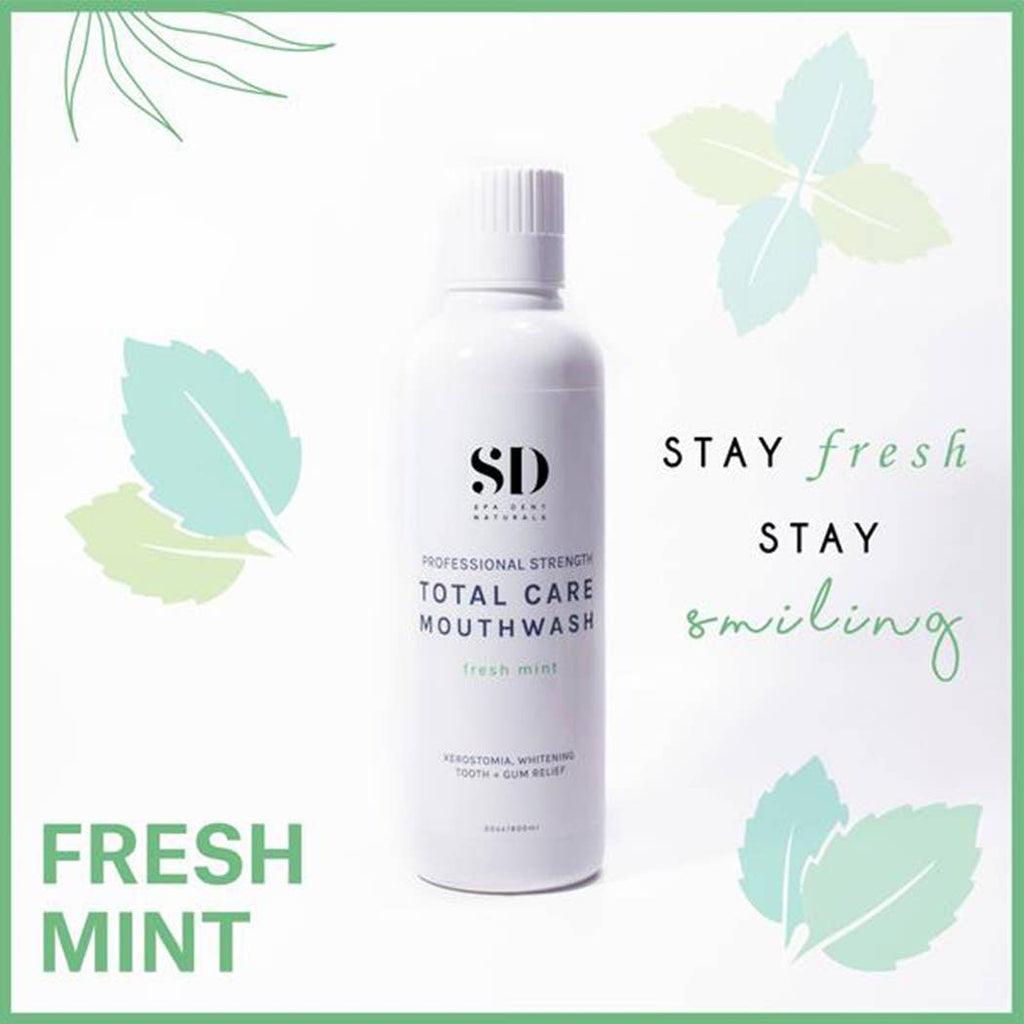 Spa Dent Naturals - Advanced Total Care Mouthwash - Fresh Mint