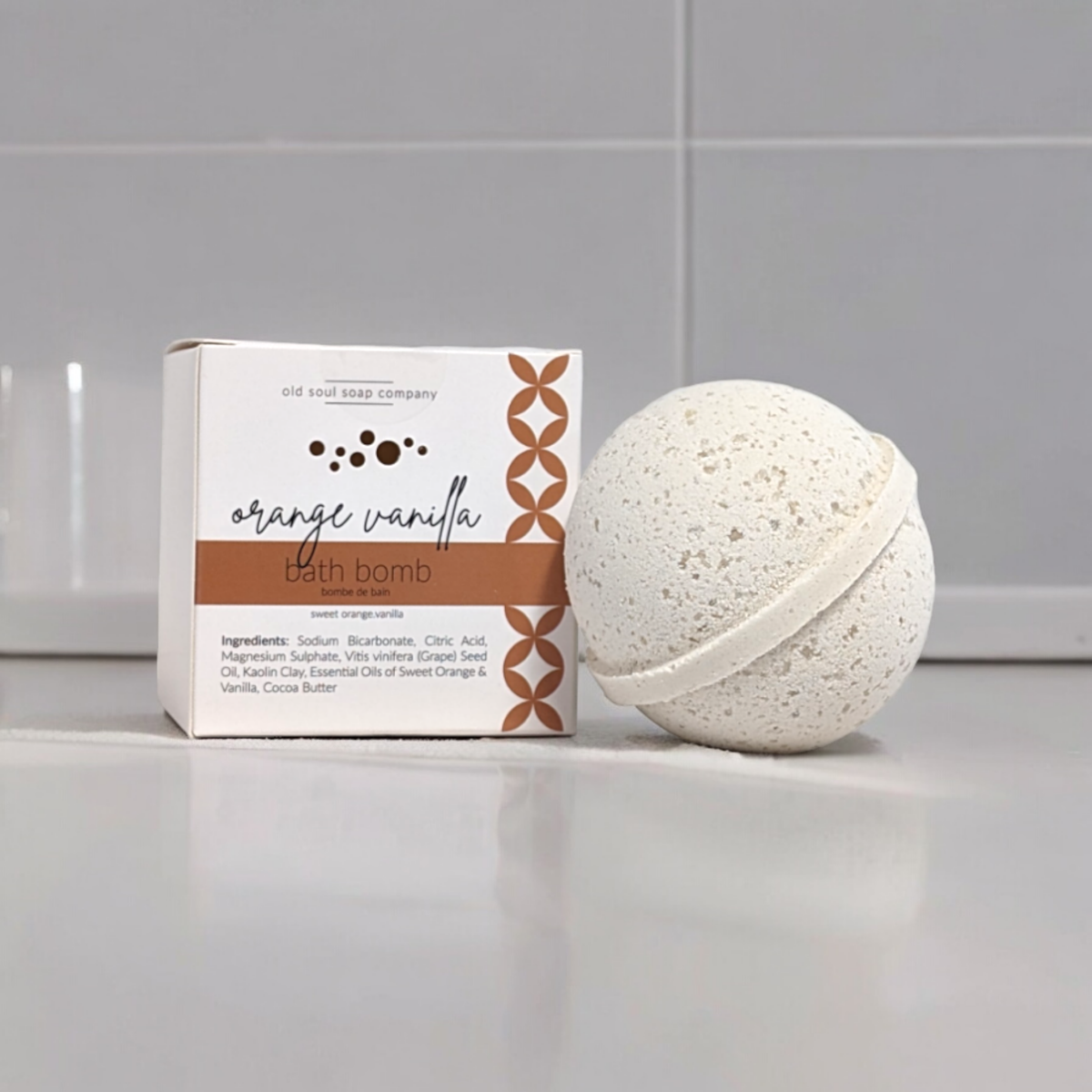 Old Soul Soap Company Inc - Orange Vanilla Bath Bomb