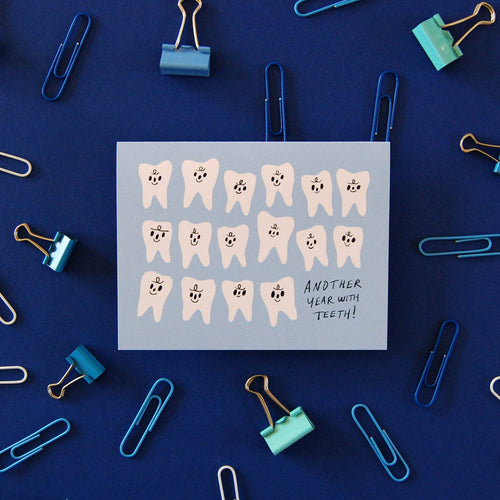 Badger & Burke - Toothy Birthday - Greeting Card