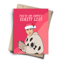 Pop Cult Paper - Schitt List - Funny Christmas Card Pop Culture Holiday Card