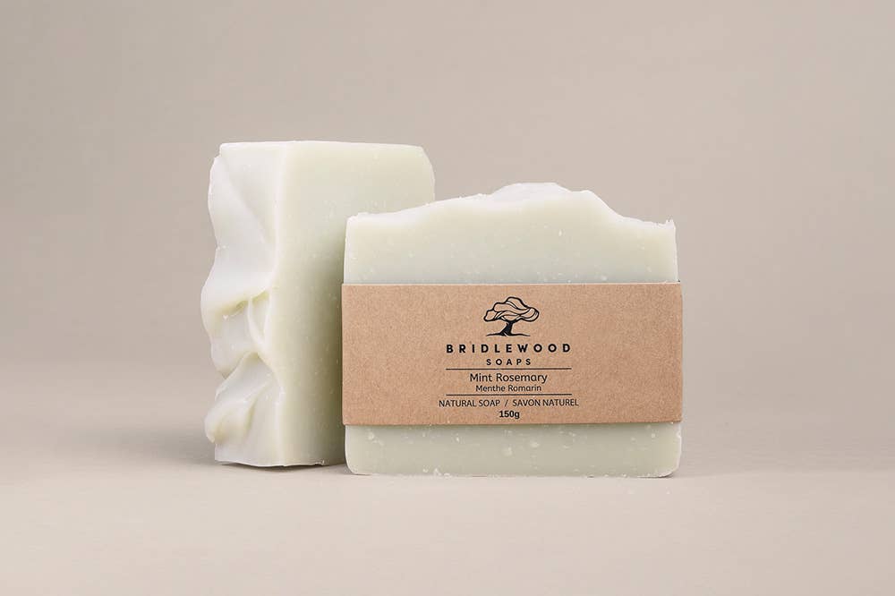 Bridlewood Soaps - Mint Rosemary Soap Bar