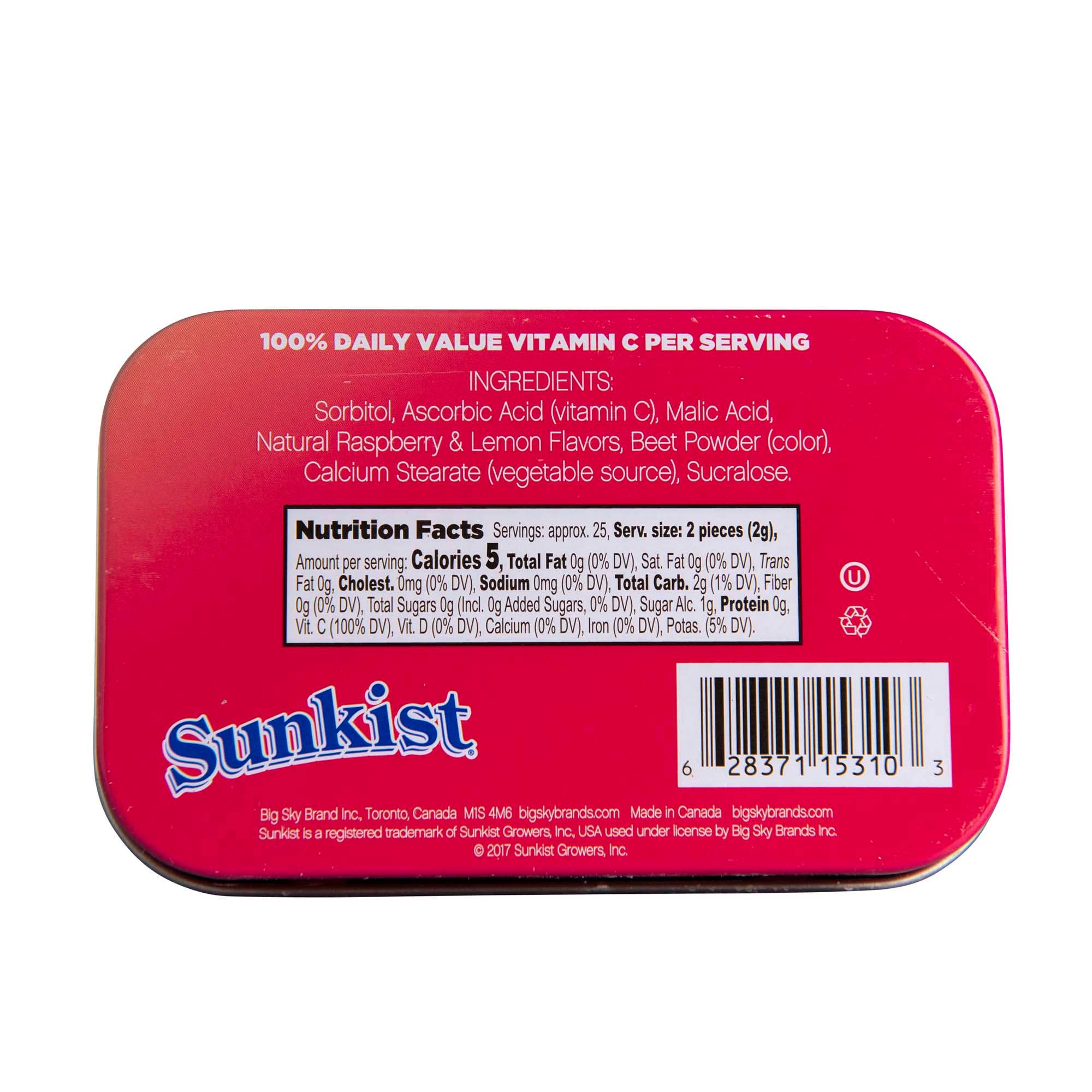 Big Sky Brands Inc. - Sunkist Sours with Vitamin C - Mixed 48ct.