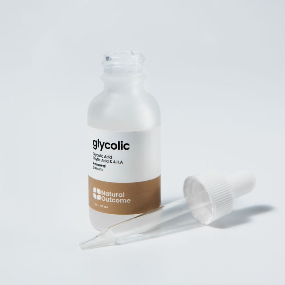 Natural Outcome Skincare - Glycolic Acid Facial Serum - Renewal Face Serum