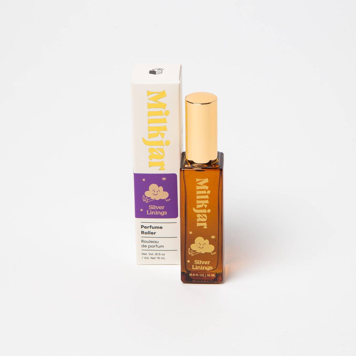 Milk Jar Candle Co. - Silver Linings - Palo Santo & Oud 15 mL Perfume Roller