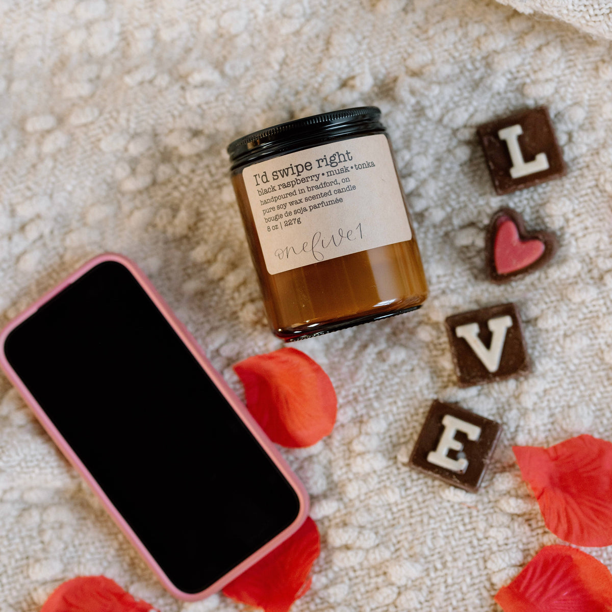 onefive1 - I'd swipe right - soy wax candle NSFW