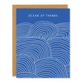 Badger & Burke - Ocean of Thanks - Greeting Card