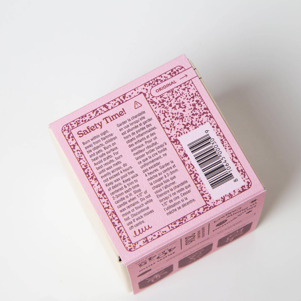 Milk Jar Candle Co. - Dandy - Mahogany, Firewood & Pine Coconut Soy 8oz Candle
