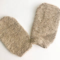 Smile Boutiques - Natural Jute Mitt - Organic Biodegradable Exfoliating