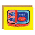 Badger & Burke - Sardines - Love & Friendship Card