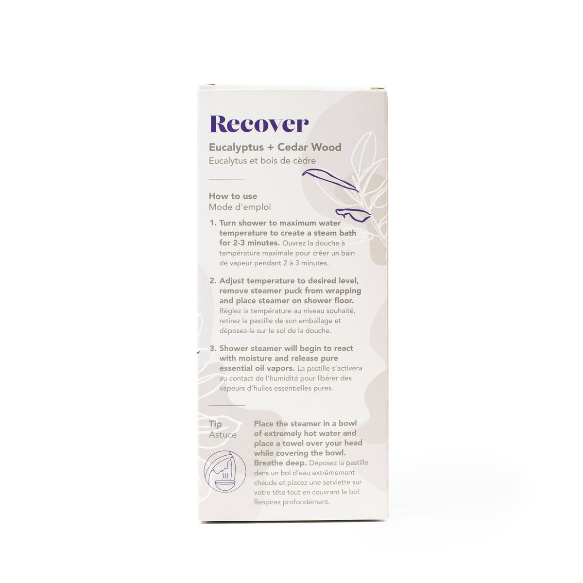 The Bathologist - Recover Shower Steamers