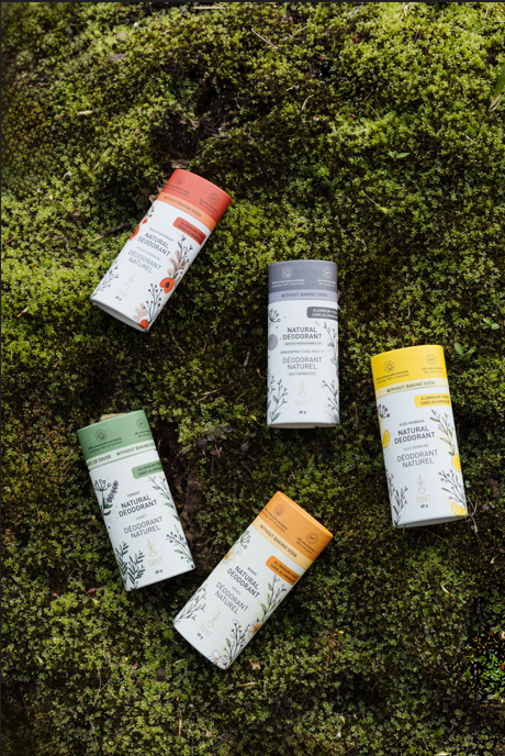 TANIT - Natural Solid Deodorant : Peach + Coriander