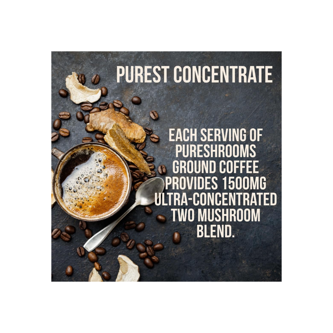 PureShrooms Inc. - PureShrooms Balance & Defend Mushroom Ground Coffee