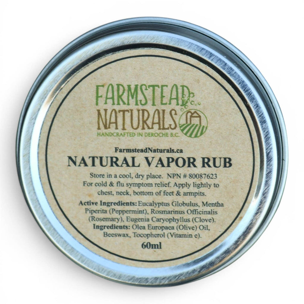 Farmstead Naturals - Natural Vapor Rub | Bulk | Farmstead Naturals: 60mL
