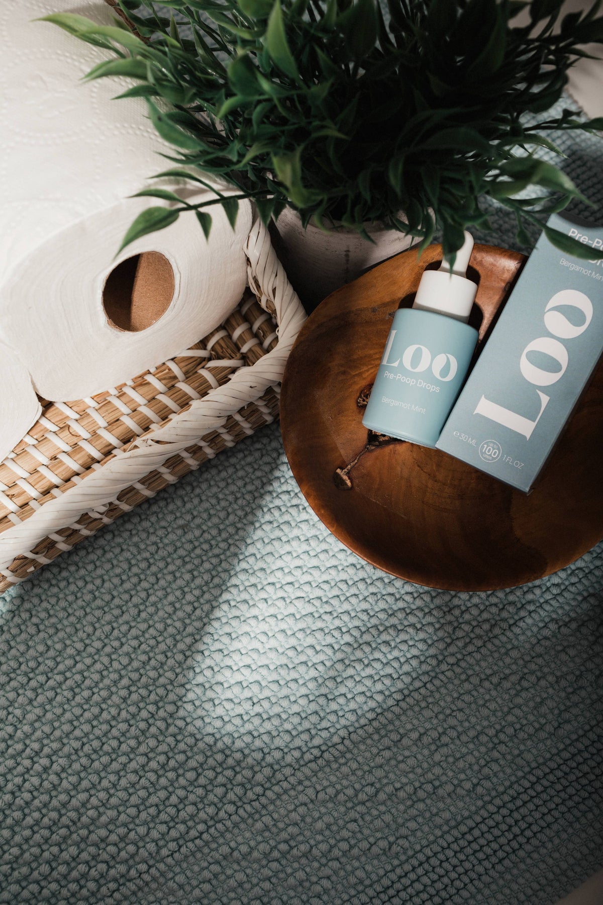 Loo Drops - Pre-Poop Toilet Drops — Bergamot Peppermint