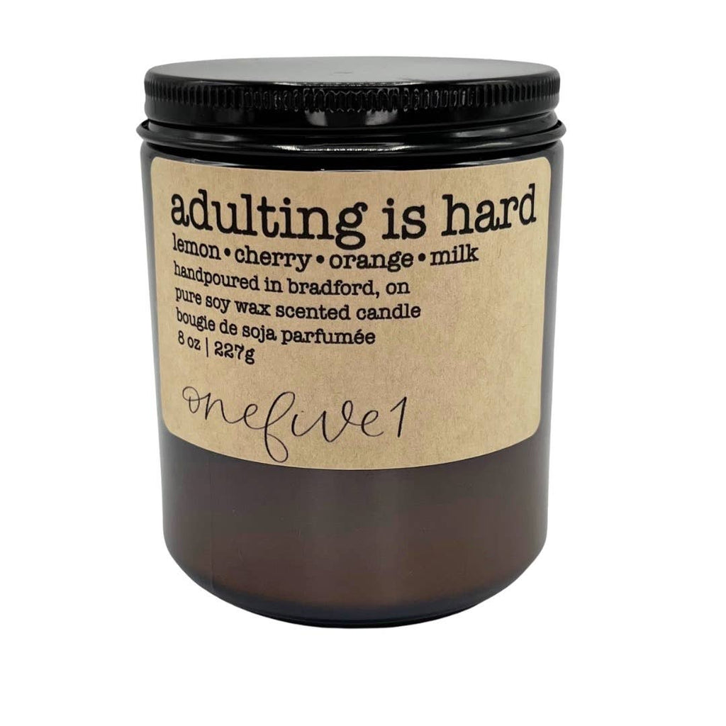 onefive1 - Adulting is hard {cereal}- soy wax candle MILESTONE MOMENTS