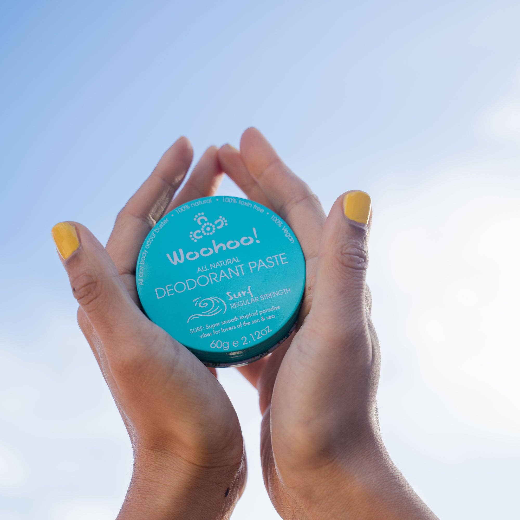 Woohoo Body - Woohoo All Natural Deodorant Paste (Surf) 60g - NEW FORMULA