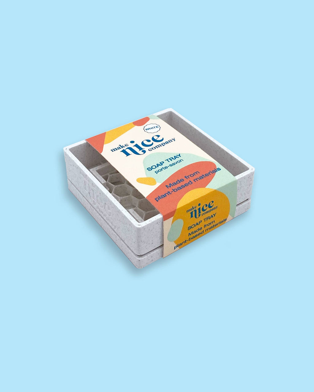 Make Nice Company - Soap Tray [Plant-based]: Black / Regular
